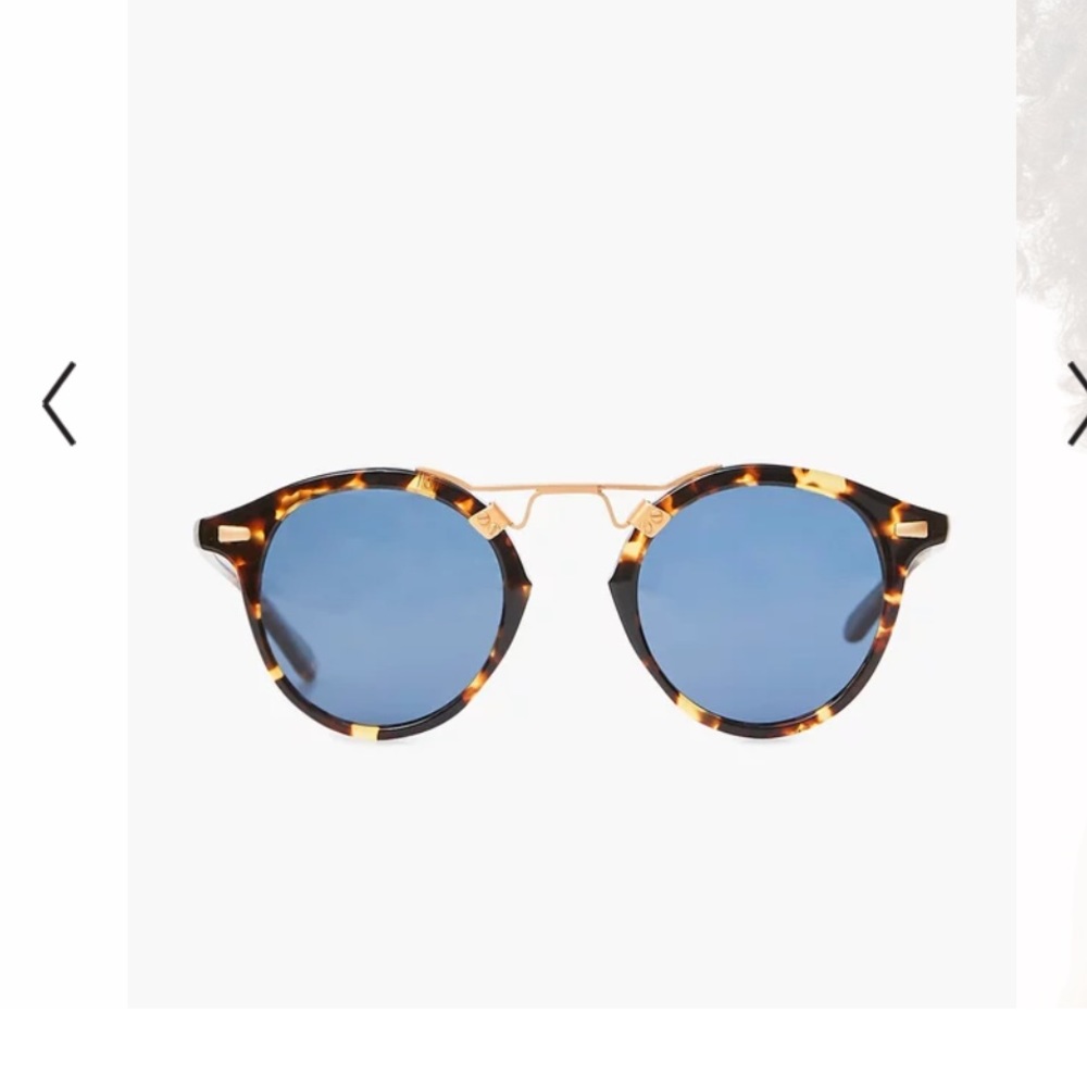 KREWE Bengal Polarized 24k St. Louis Sunglasses